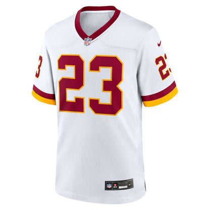 Trey Amos 23 Washington Commanders Game Super Bowl Era Men Jersey - White