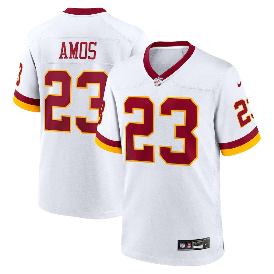 Trey Amos 23 Washington Commanders Game Super Bowl Era Men Jersey - White