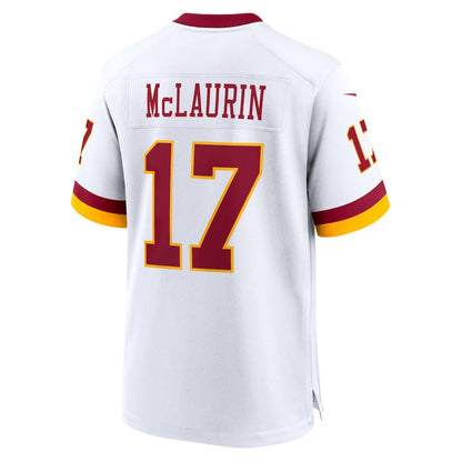 Terry McLaurin 17 Washington Commanders Game Super Bowl Era Men Jersey - White