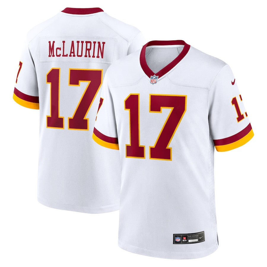 Terry McLaurin 17 Washington Commanders Game Super Bowl Era Men Jersey - White