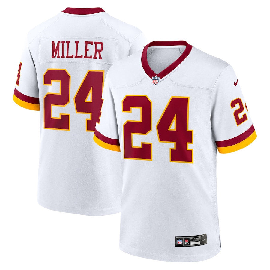 Von Miller 24 Washington Commanders Game Super Bowl Era Men Jersey - White