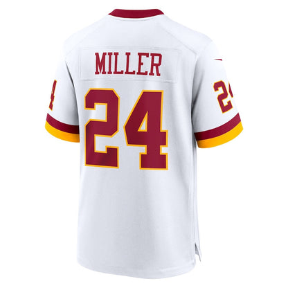 Von Miller 24 Washington Commanders Game Super Bowl Era Men Jersey - White
