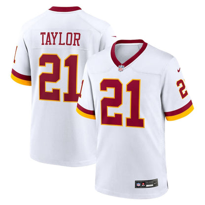 Sean Taylor 21 Washington Commanders Game Super Bowl Era Men Jersey - White