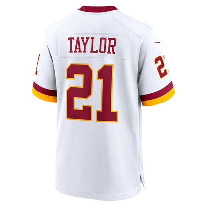 Sean Taylor 21 Washington Commanders Game Super Bowl Era Men Jersey - White