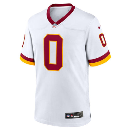 Mike Sainristil 0 Washington Commanders Game Super Bowl Era Men Jersey - White