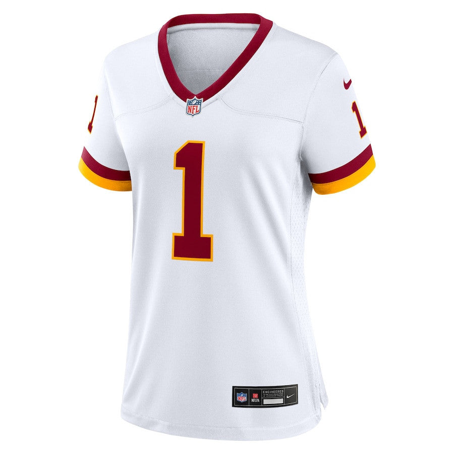 Deebo Samuel Sr 1 Washington Commanders Women's Game Super Bowl Era Jersey - White