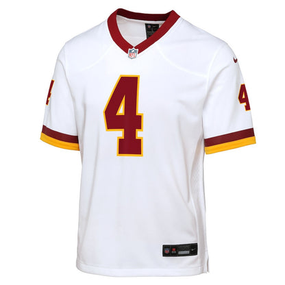 Frankie Luvu 4 Washington Commanders YOUTH Game Super Bowl Era Jersey - White