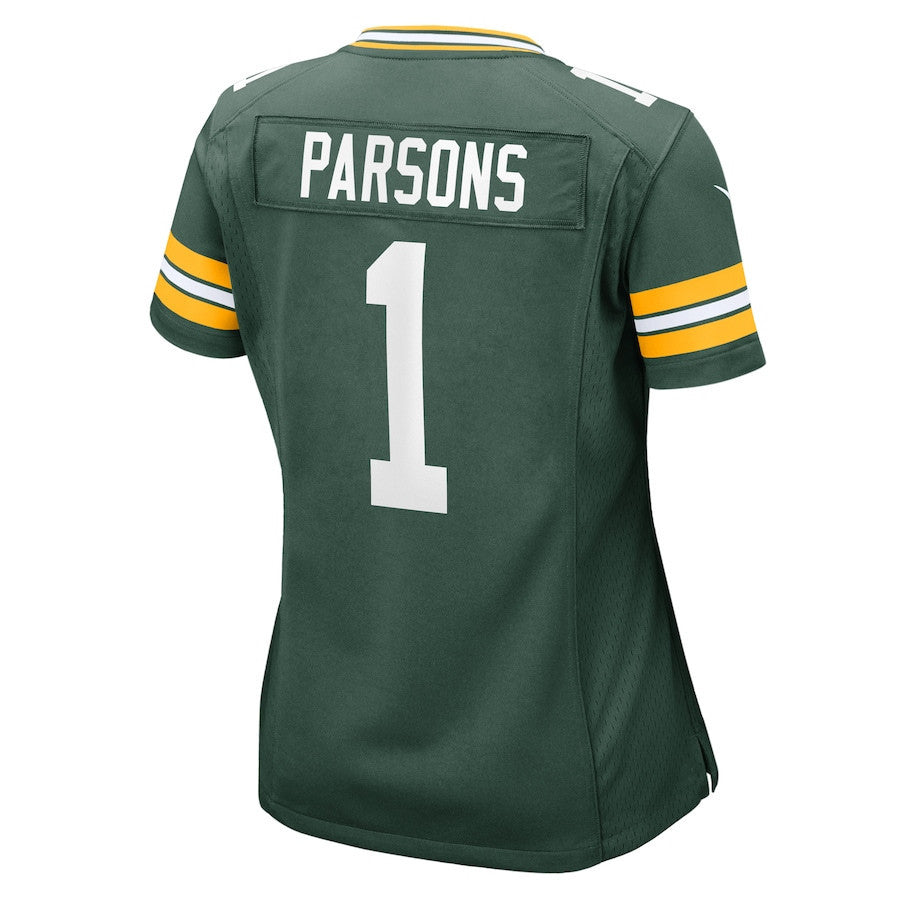 Micah Parsons 1 Green Bay Packers Women's Game Player Jersey - Green