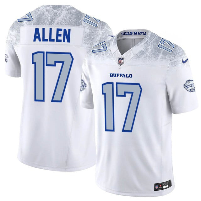 Josh Allen 17 Buffalo Bills Vapor F.U.S.E. Limited Rivalry Series Men Jersey - White
