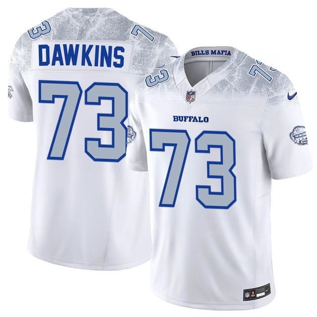 Dion Dawkins 73 Buffalo Bills Vapor F.U.S.E. Limited Rivalry Series Men Jersey - White