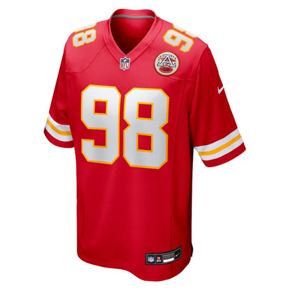 Janarius Robinson 98 Kansas City Chiefs Team Game Men Jersey - Red