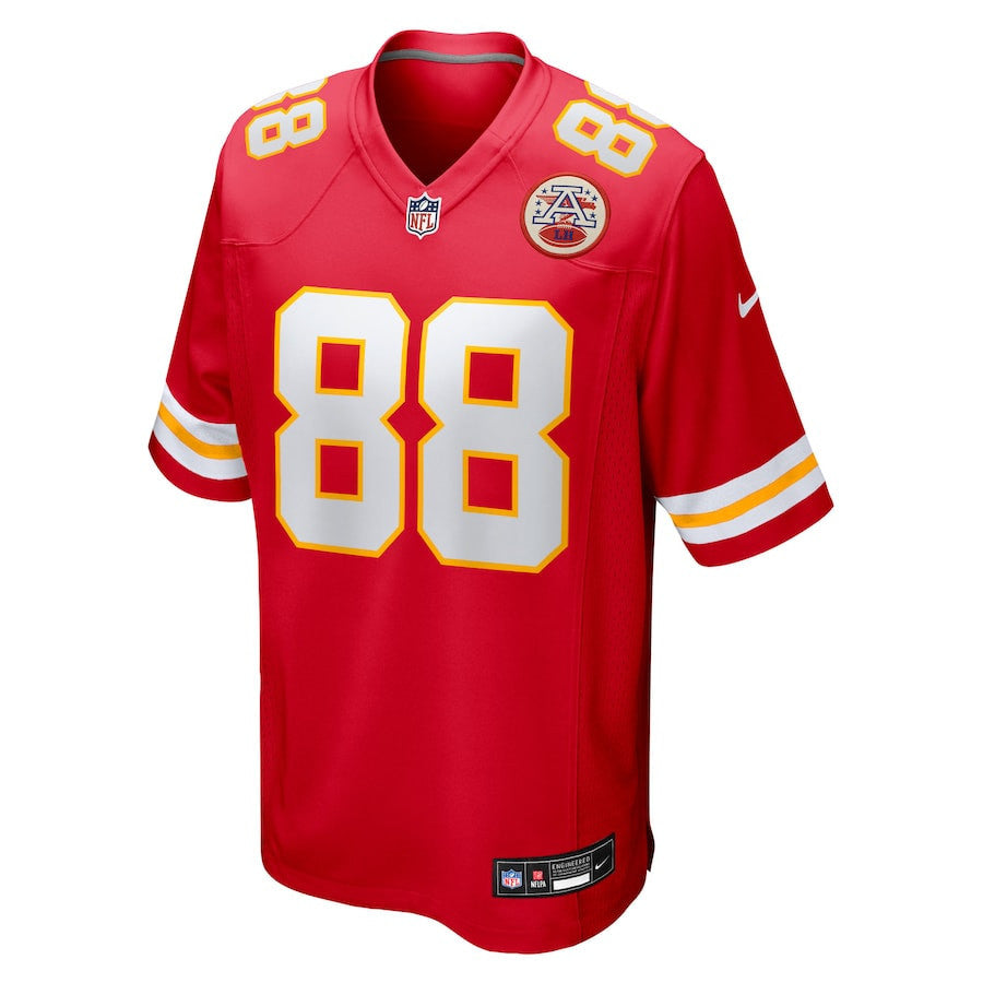 Jake Briningstool 88 Kansas City Chiefs Team Game Men Jersey - Red