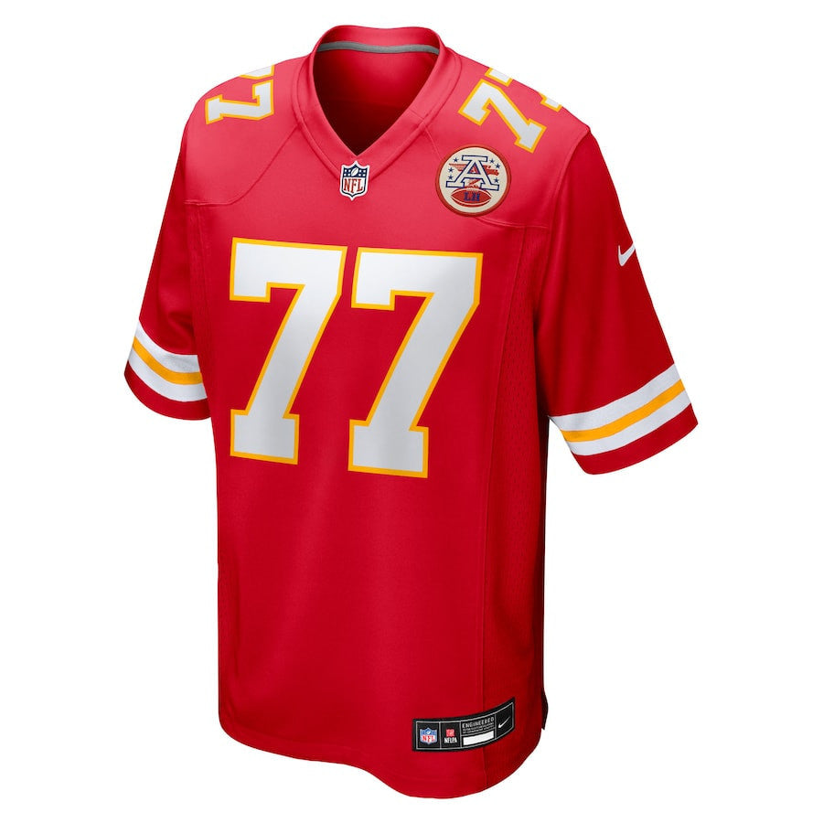 Jaylon Moore 77 Kansas City Chiefs Team Game Men Jersey - Red