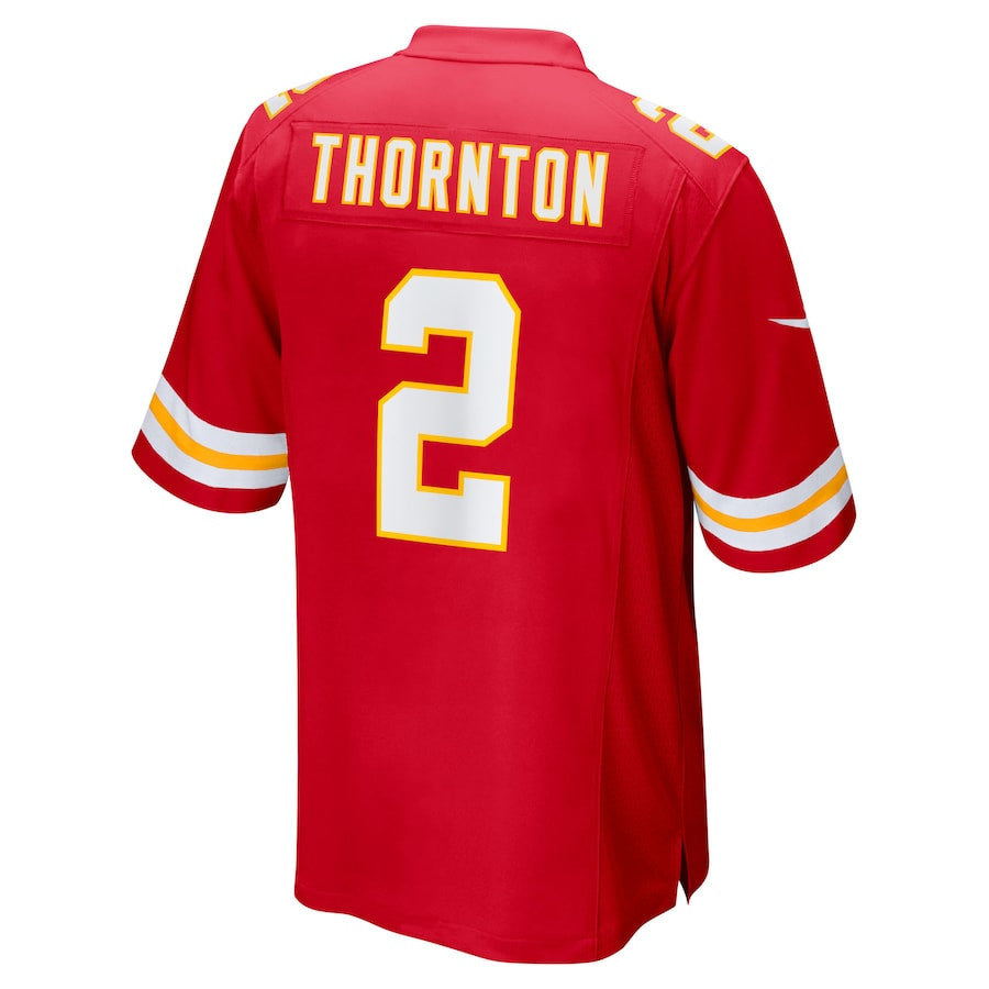 Tyquan Thornton 2 Kansas City Chiefs Team Game Men Jersey - Red