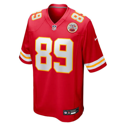 Jason Brownlee 89 Kansas City Chiefs Team Game Men Jersey - Red
