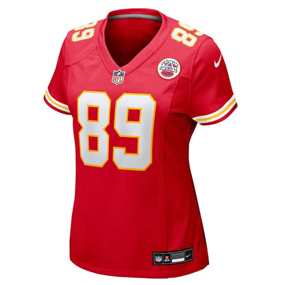 Jason Brownlee 89 Kansas City Chiefs Women's Team Game Jersey - Red