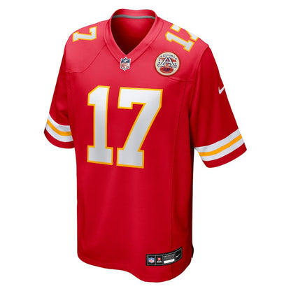 Gardner Minshew II 17 Kansas City Chiefs Team Game Men Jersey - Red