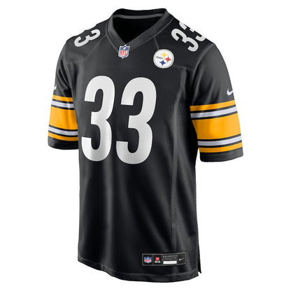 Jack Sawyer 33 Pittsburgh Steelers Team Game Men Jersey - Black