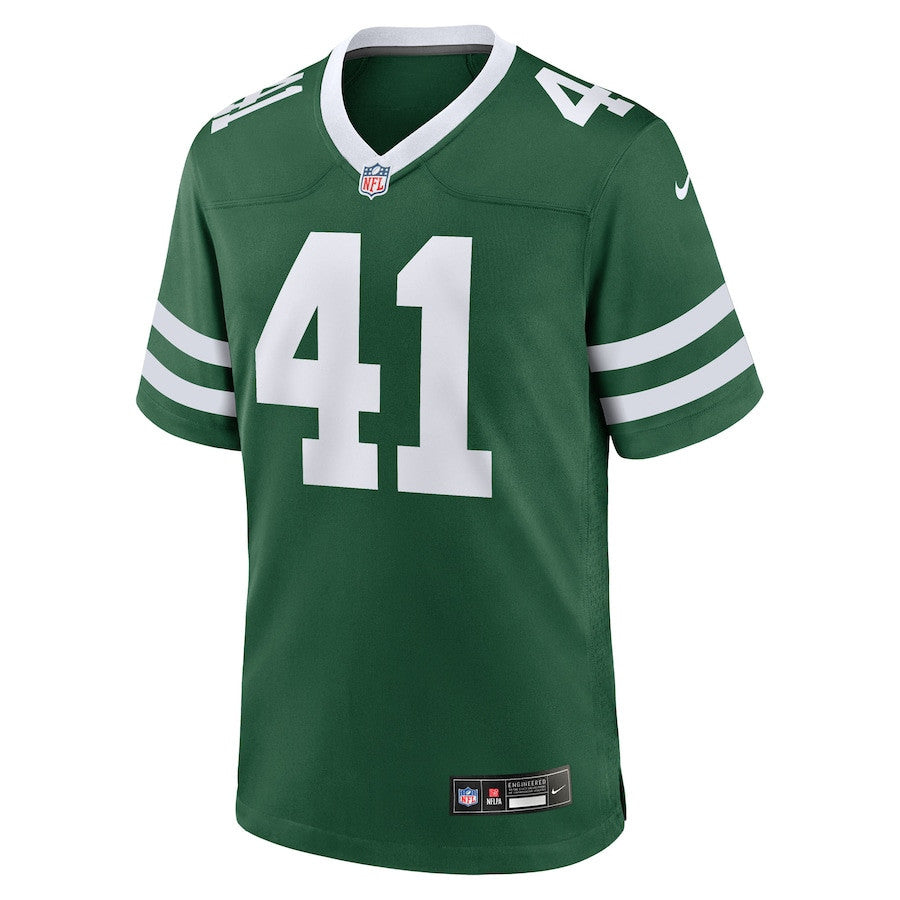 Marcelino McCrary-Ball 41 New York Jets Team Game Men Jersey - Legacy Green