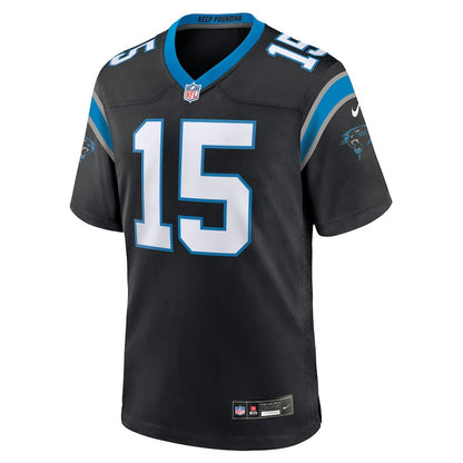 Jimmy Horn Jr 15 Carolina Panthers Team Game Men Jersey - Black