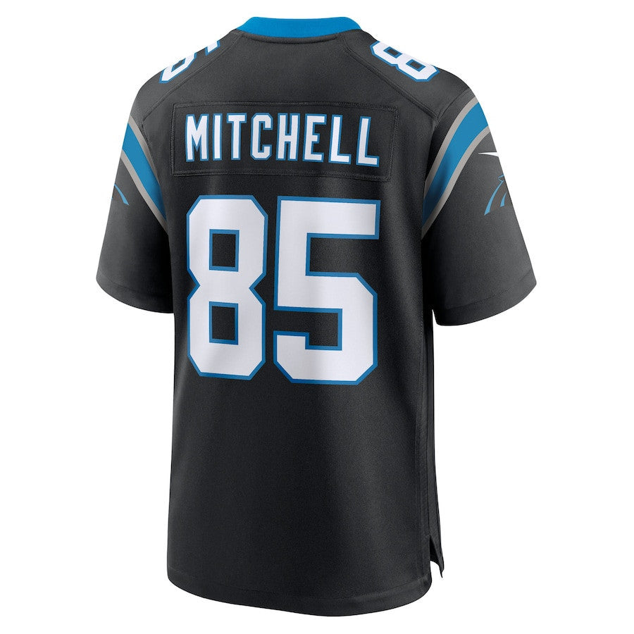 James Mitchell 85 Carolina Panthers Team Game Men Jersey - Black
