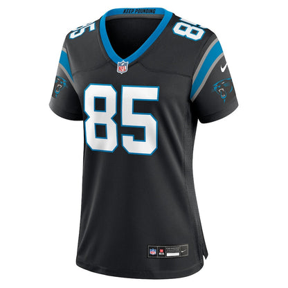 James Mitchell 85 Carolina Panthers Women's Team Game Jersey - Black