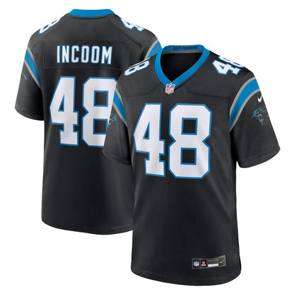 Thomas Incoom 48 Carolina Panthers Team Game Men Jersey - Black