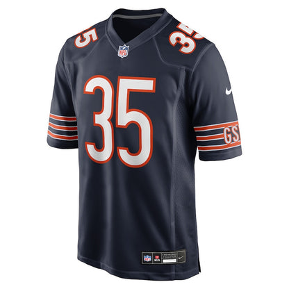 Deion Hankins 35 Chicago Bears Team Game Men Jersey - Navy