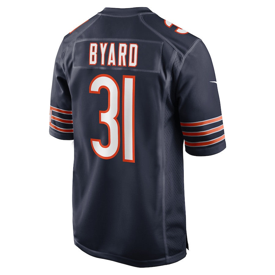 Kevin Byard 31 Chicago Bears Team Game Men Jersey - Navy