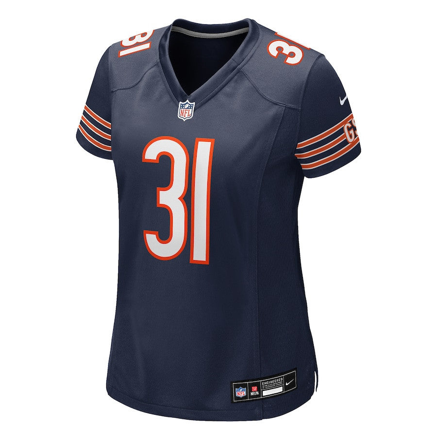Kevin Byard 31 Chicago Bears Women's Team Game Jersey - Navy
