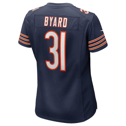 Kevin Byard 31 Chicago Bears Women's Team Game Jersey - Navy