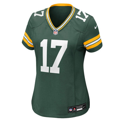 Brandon McManus 17 Green Bay Packers Women's Team Game Jersey - Green