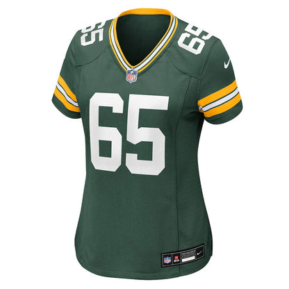 Aaron Banks 65 Green Bay Packers Women's Team Game Jersey - Green