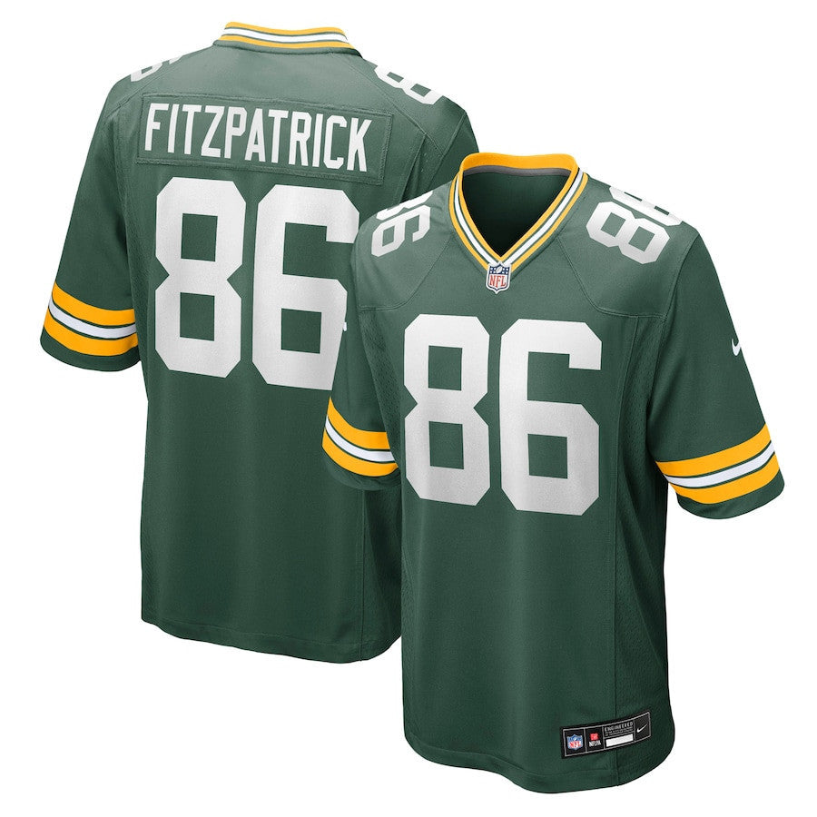 John FitzPatrick 86 Green Bay Packers Team Game Men Jersey - Green