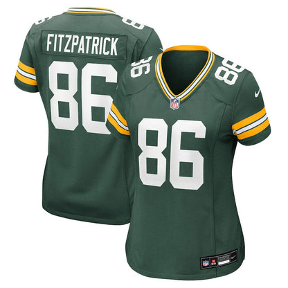 John FitzPatrick 86 Green Bay Packers Women's Team Game Jersey - Green