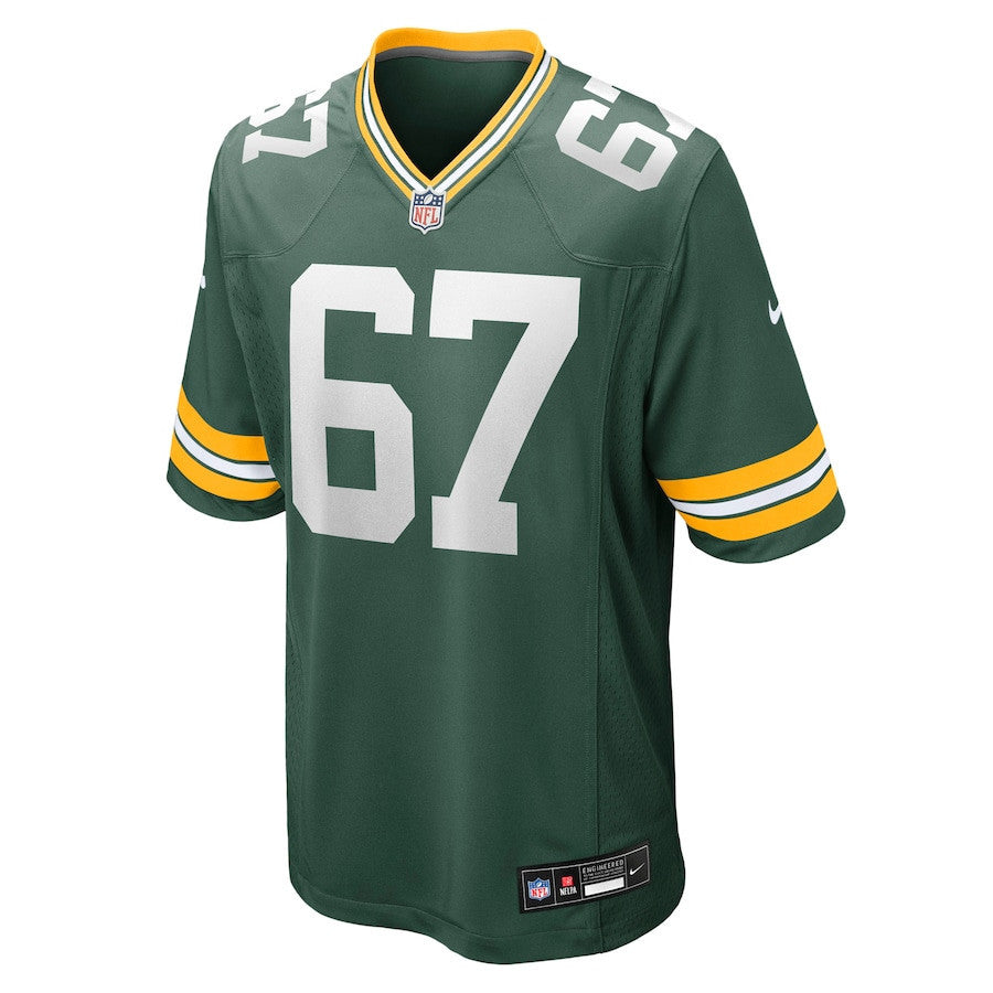 Donovan Jennings 67 Green Bay Packers Team Game Men Jersey - Green