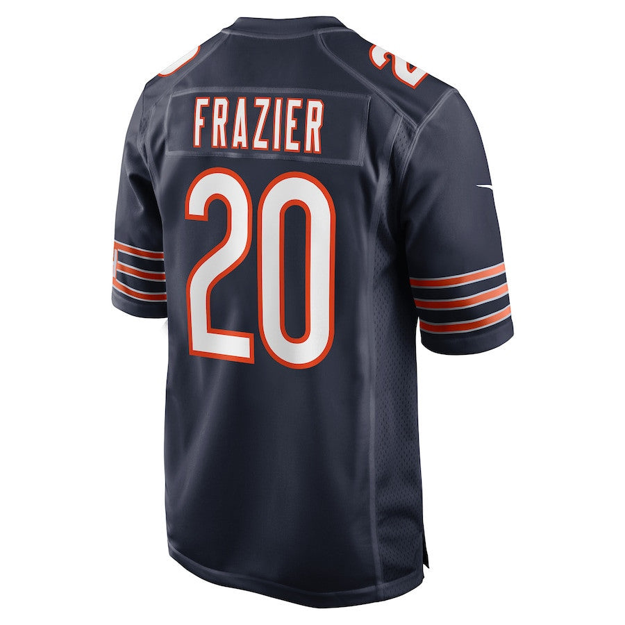 Zah Frazier 20 Chicago Bears Team Game Men Jersey - Navy