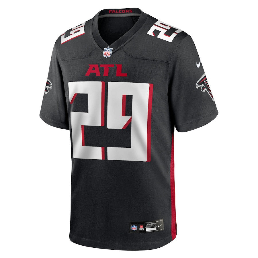 Jordan Fuller 29 Atlanta Falcons Team Game Men Jersey - Black
