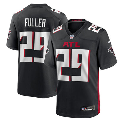 Jordan Fuller 29 Atlanta Falcons Team Game Men Jersey - Black