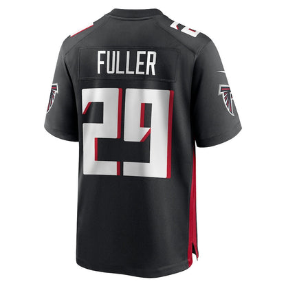 Jordan Fuller 29 Atlanta Falcons Team Game Men Jersey - Black