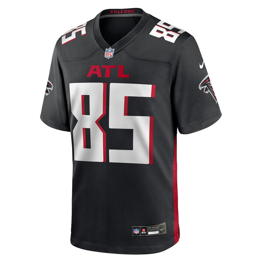 Teagan Quitoriano 85 Atlanta Falcons Team Game Men Jersey - Black