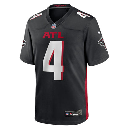 KhaDarel Hodge 4 Atlanta Falcons Team Game Men Jersey - Black