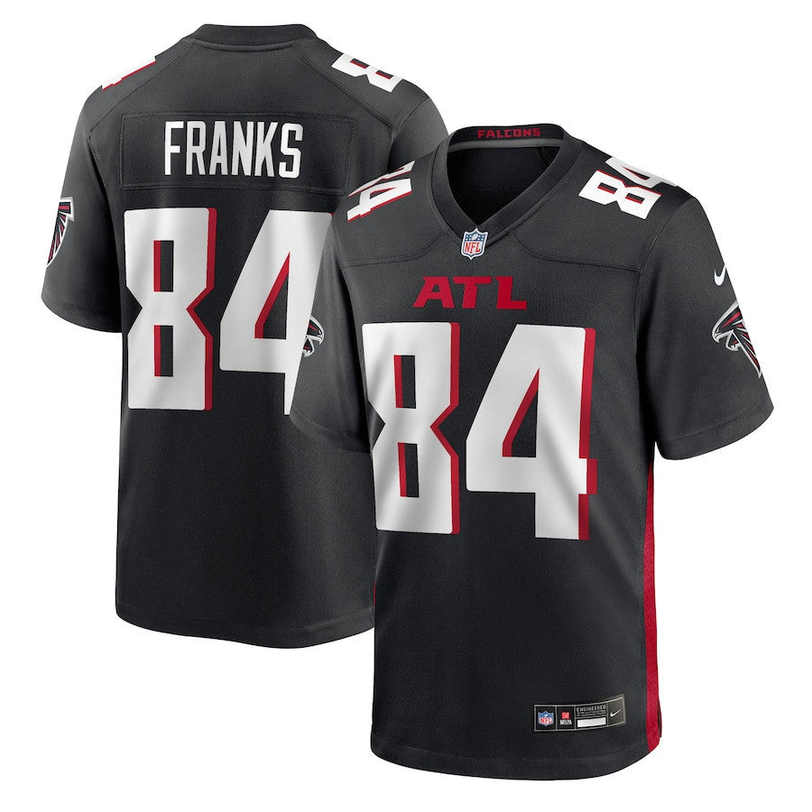 Feleipe Franks 84 Atlanta Falcons Team Game Men Jersey - Black