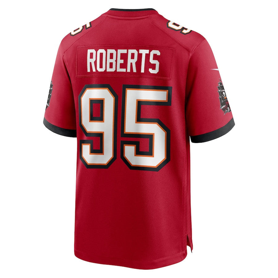 Elijah Roberts 95 Tampa Bay Buccaneers Team Game Men Jersey - Red