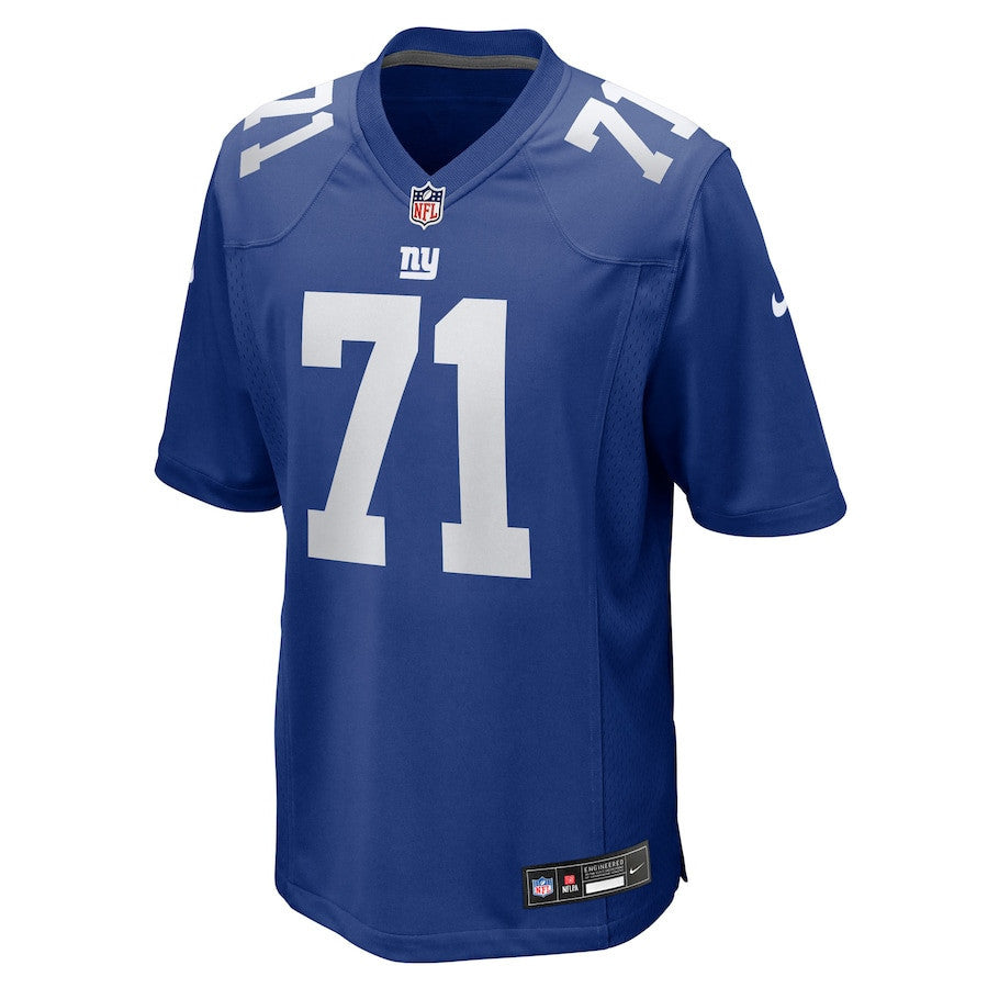 Marcus Mbow 71 New York Giants Team Game Men Jersey - Royal