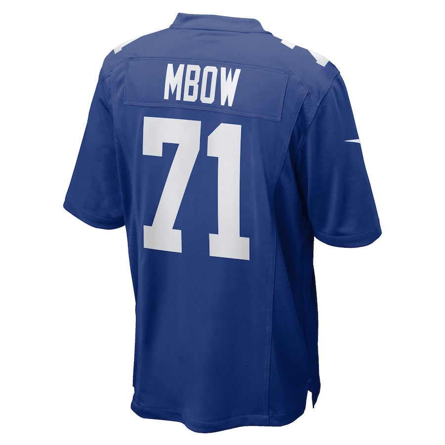 Marcus Mbow 71 New York Giants Team Game Men Jersey - Royal