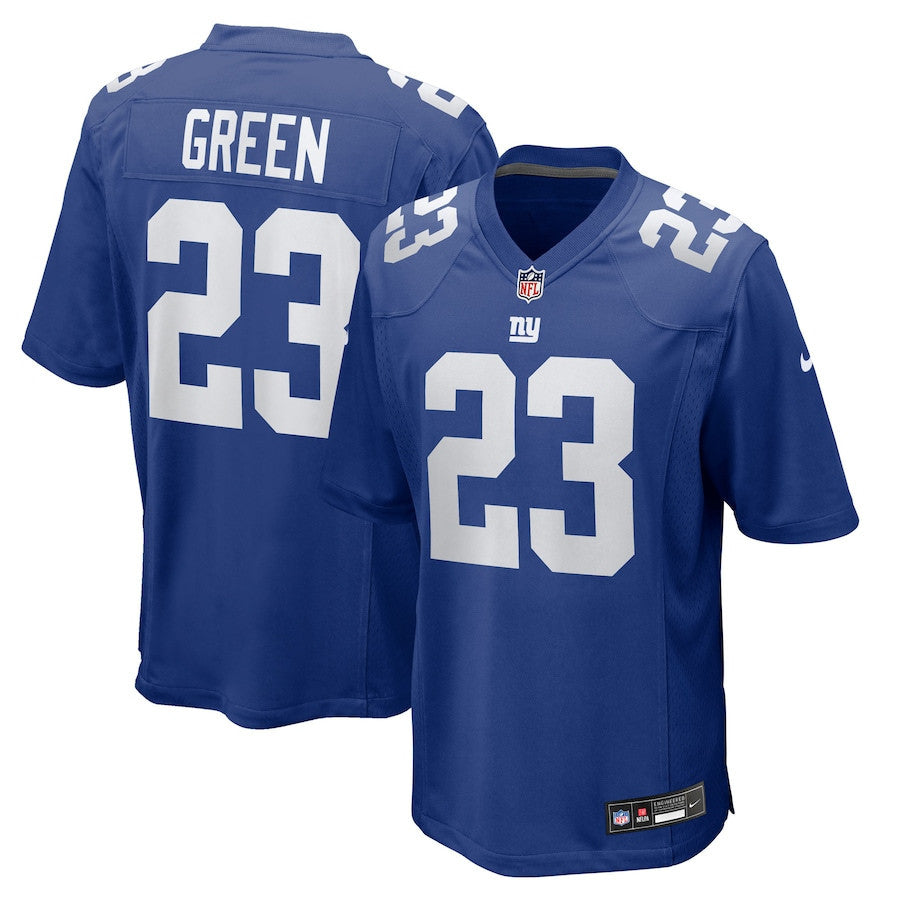 Art Green 23 New York Giants Team Game Men Jersey - Royal