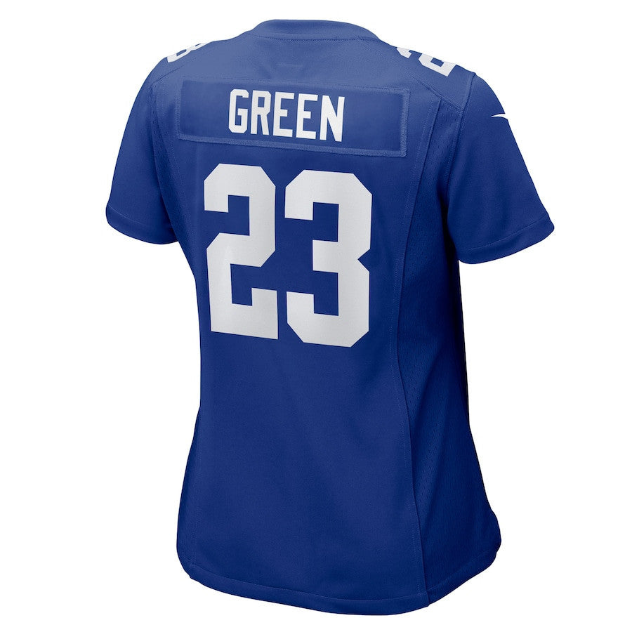 Art Green 23 New York Giants Women's Team Game Jersey - Royal