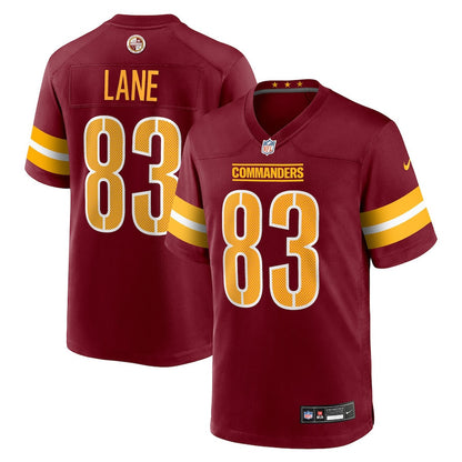 Jaylin Lane 83 Washington Commanders Team Game Men Jersey - Burgundy