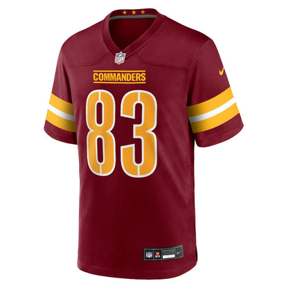 Jaylin Lane 83 Washington Commanders Team Game Men Jersey - Burgundy
